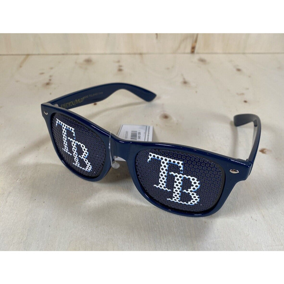 Tampa Bay Rays Sunglasses MLB Licensed Baseball New Game‎ day Shades Blue Frame - Picture 1 of 4